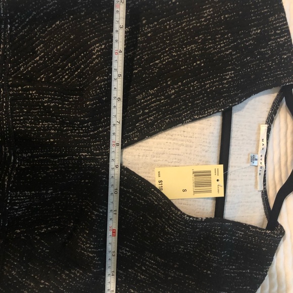 Max Studio black and white stretch midi - Picture 4 of 5